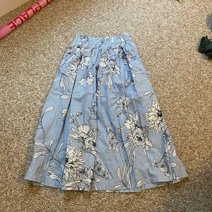 Zara midi/maxi skirt